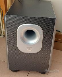 Cassa JBL  Subwoofer 220-Watt attiva, funzionante.