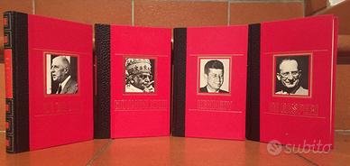 Le Grandi Figure Storiche del Nostro Tempo-4 libri