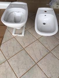 Vaso e bide marca Duravit nuovi