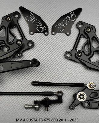 Pedane arretrate MV AGUSTA F3 675 / 800 2011 2025