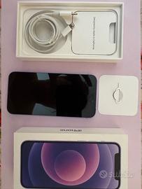 iPhone 12 mini lilla 64gb