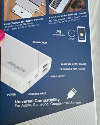 Powerbank Powerbank ENERGIZER UE20012PQ