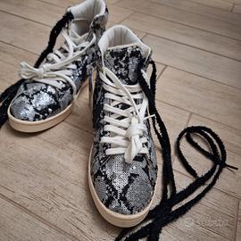 sneakers  converse glittate nuove  .Serie limitata