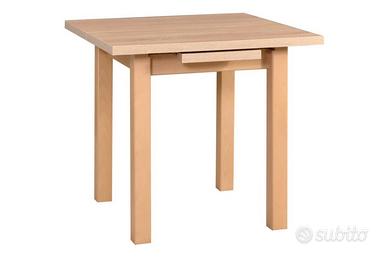 Tavolo da pranzo rovere - allungabile salvaspazio