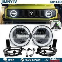 FARI LED Per SUZUKI JIMNY 4 Angel Eyes OMOLOGATI