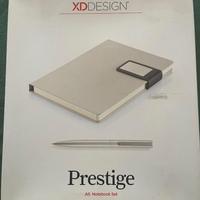 Blocco note A5 con penna ed astuccio