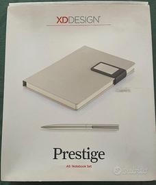 Blocco note A5 con penna ed astuccio