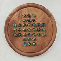 Dal Negro Gioco di Solitario in Legno con 33 Fori