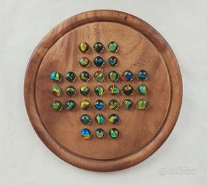 Dal Negro Gioco di Solitario in Legno con 33 Fori