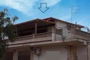 Appartamento in villa 1°piano attico