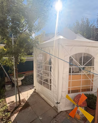 Gazebo a pagoda 3x4 m in PVC