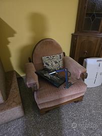 Divano 5 posti a legno