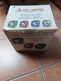 Televisore vintage crt 5,5 pollici