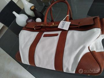 Elegante e Raffinato borsone da viaggio Brunello C