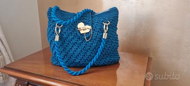 crochet bag - Borsa interamente fatta a mano