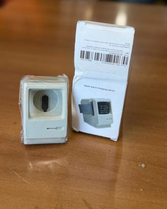 Supporto ricarica Apple Watch stile Macintosh vint