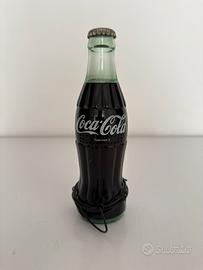 Coca Cola bottle radio vintage 1989