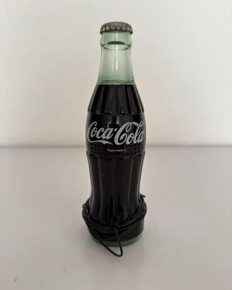 Coca Cola bottle radio vintage 1989