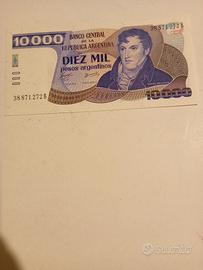 Banconota Argentina 10.000 Pesos 1985