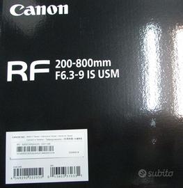 Canon RF 200-800/6.3-9 IS USM