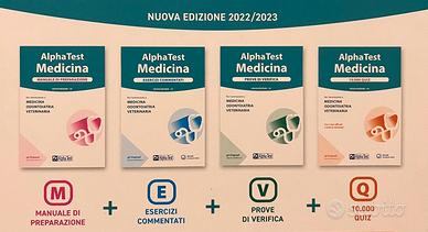 Alpha test medicina kit completo 2022/2023
