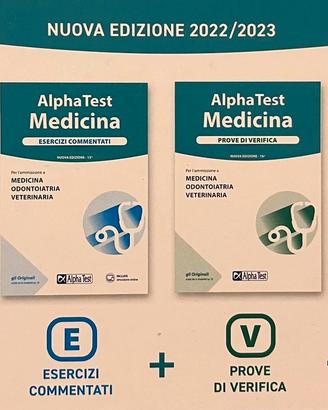 Alpha test medicina kit completo 2022/2023