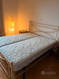 Testata letto + materassi singoli