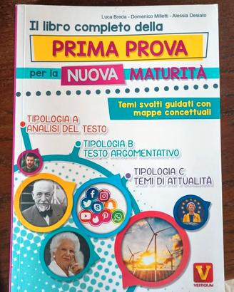 Libro completo della prima prova, per la maturità 