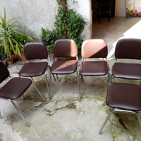 Sedie da ufficio o auditorium. N. 8