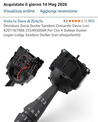 Devio luci dacia duster
