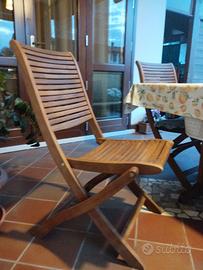 Sedie da giardino Bizzotto