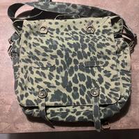 Borsa tracolla Trussardi tessuto animaier