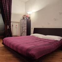 Letto matrimoniale in wenge'