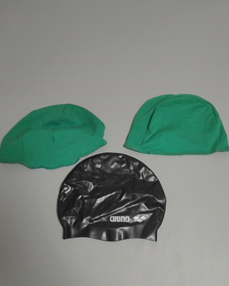 Set 3 Cuffie da Nuoto