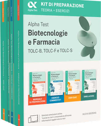 KIT ALPHA TEST BIOTECNOLOGIE E FARMACIA
