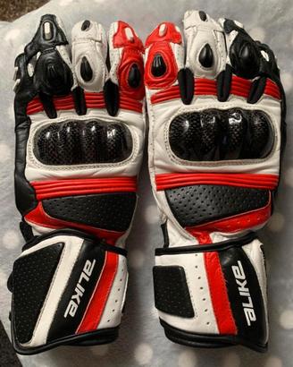 Guanti in pelle moto Alike taglia S