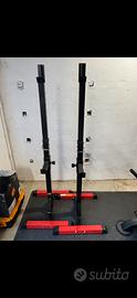 Rack palestra e bilancieri
