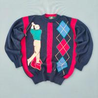 Maglione da golf con grafica ricamata - Jantzen