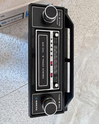 Sanyo FT-8008 Autoradio Con Slitta Auto