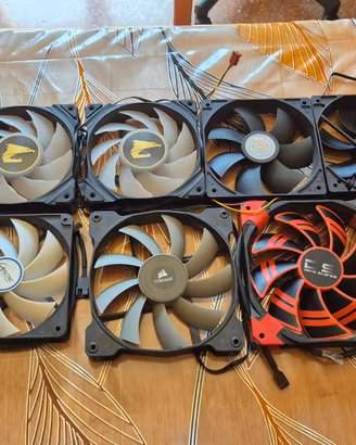 Set ventole per pc da 120mm e 140mm (5 euro l'una)