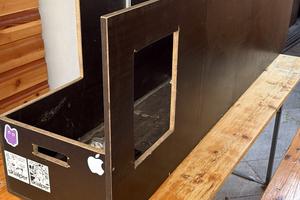 Struttura per letto van