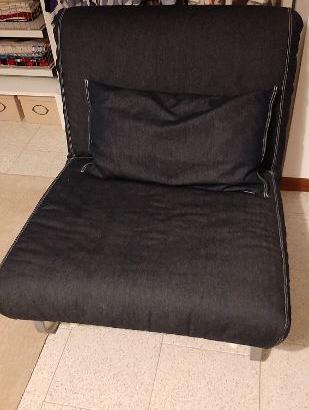 poltrona letto singolo
