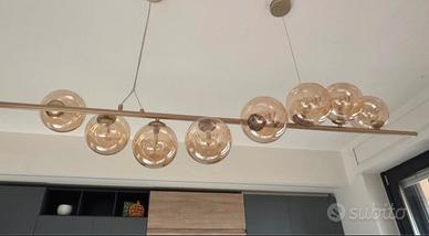 Lampadario lineare