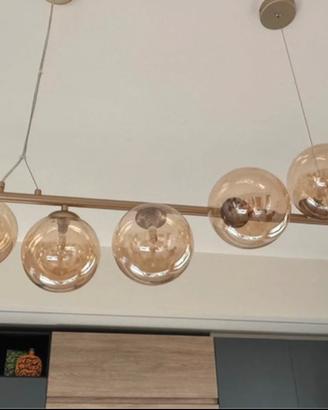 Lampadario lineare