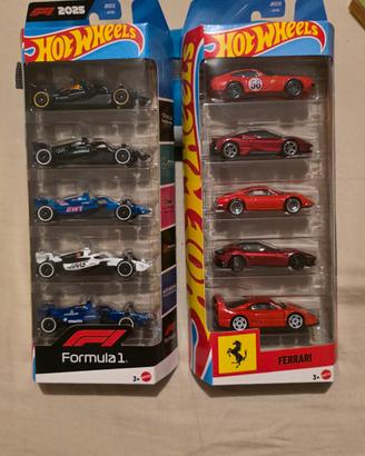 Hot wheels fórmula 1 e Ferrari 