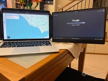 MacBook Air M1 2020 8/512GB + Monitor Portatile 14