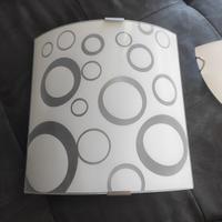 plafoniera vetro 26x26