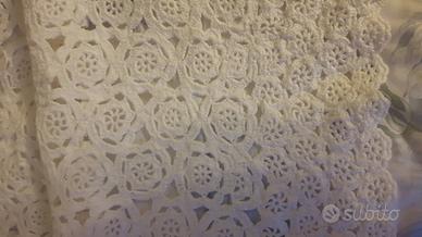 Coperta uncinetto con rose