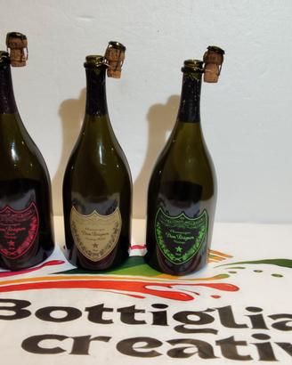 TRIS DOM PERIGNON MAGNUM BOTTIGLIE VUOTE 