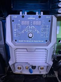 Saldatrice TIG Lokermann Grand TIG 200 AC/DC Pulse